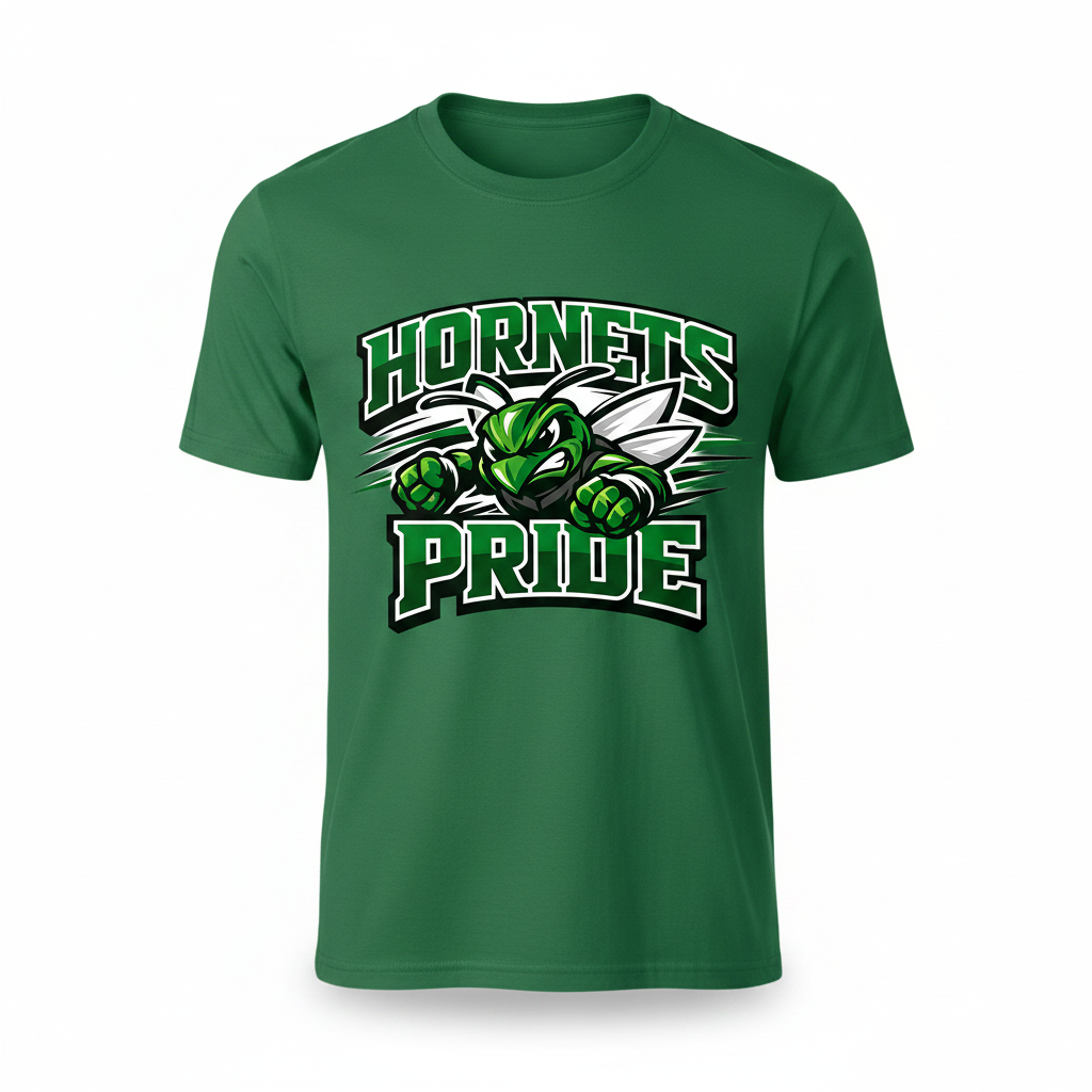 Hornets Pride T-Shirt - Green