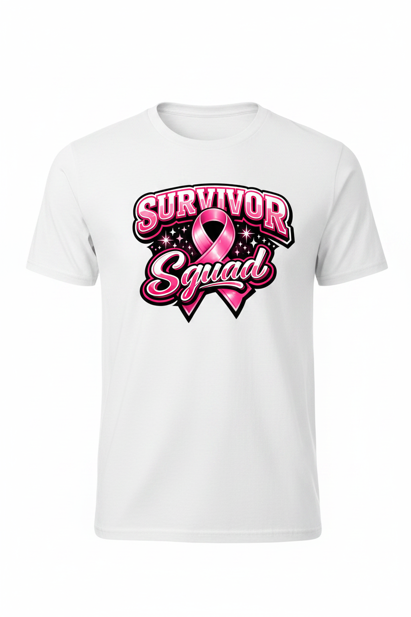 White - Survivor Squad T-Shirt