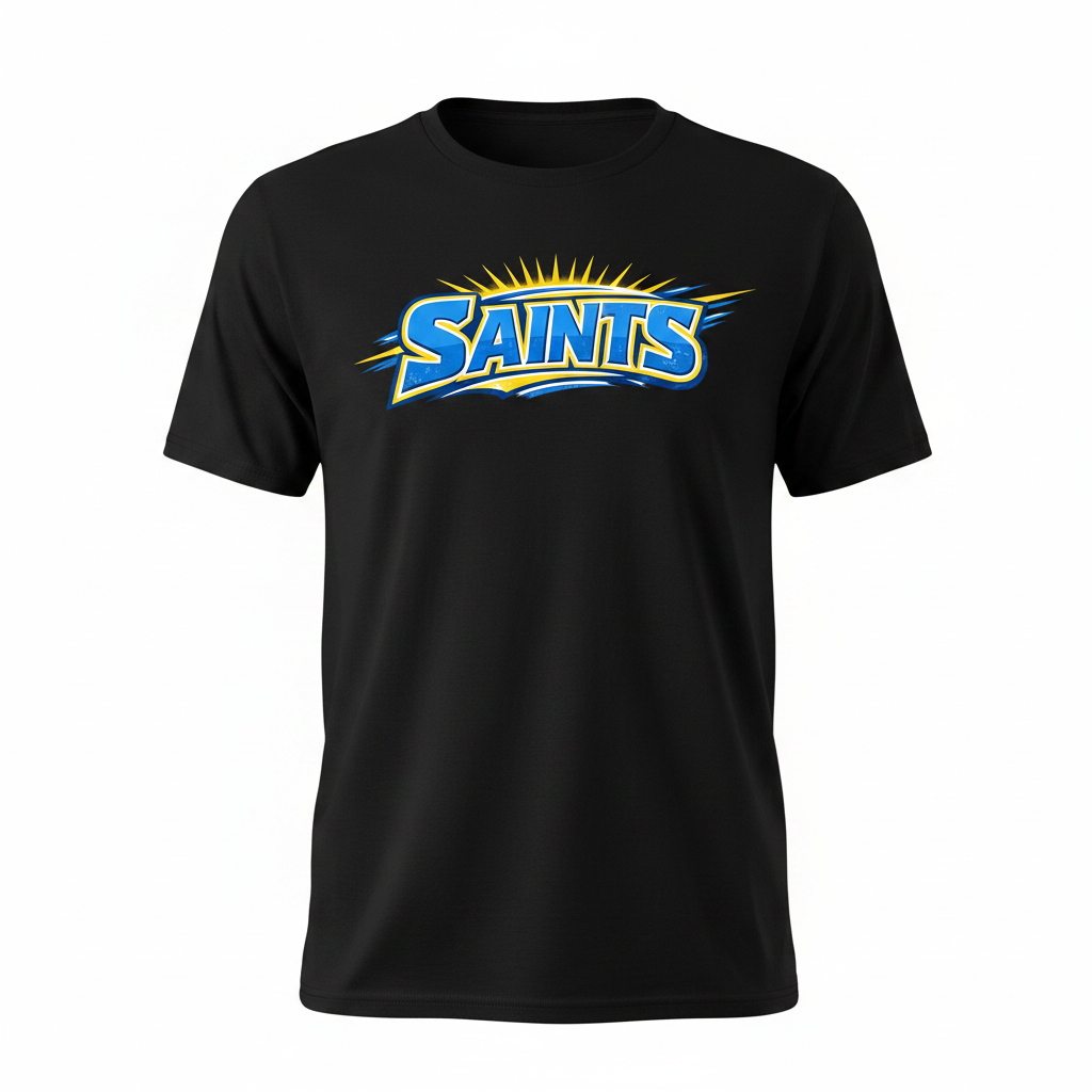 Saints T-Shirt - Black