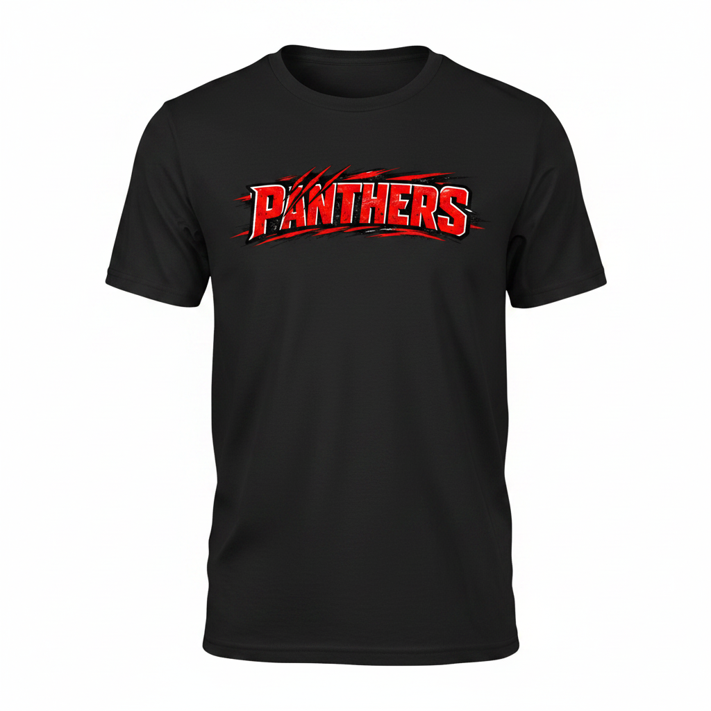Panthers T-Shirt - Black