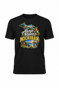 Always Reppin Michigan T-Shirt - Black
