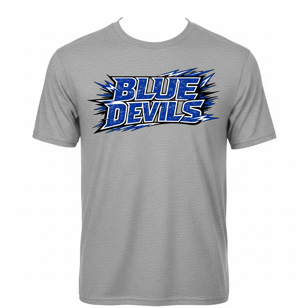 Blue Devils T-Shirt - Gray