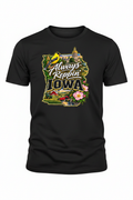 Always Reppin Iowa T-Shirt - Black
