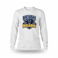 Keith Bears Custom Print Long Sleeve T-Shirt - White