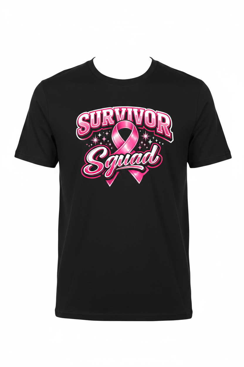 Black - Survivor Squad T-Shirt