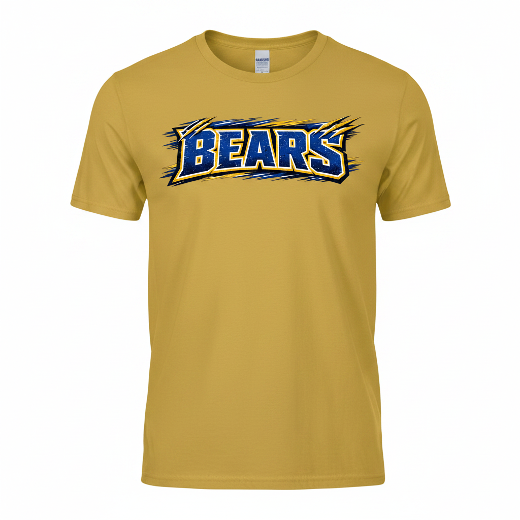 Bears T-Shirt - Gold
