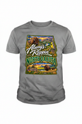 Always Reppin North Dakota T-Shirt - Grey