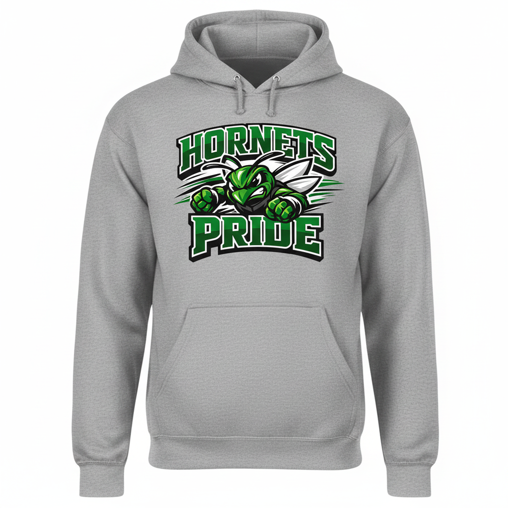 Hornets Pride Hoodie - Gray