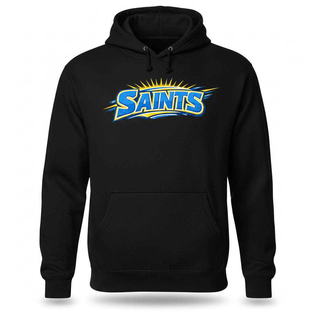 Saints Hoodie - Black