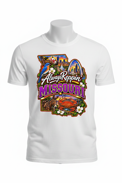 Always Reppin Maryland T-Shirt - White