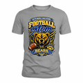 Football Mom T-Shirt - Gray