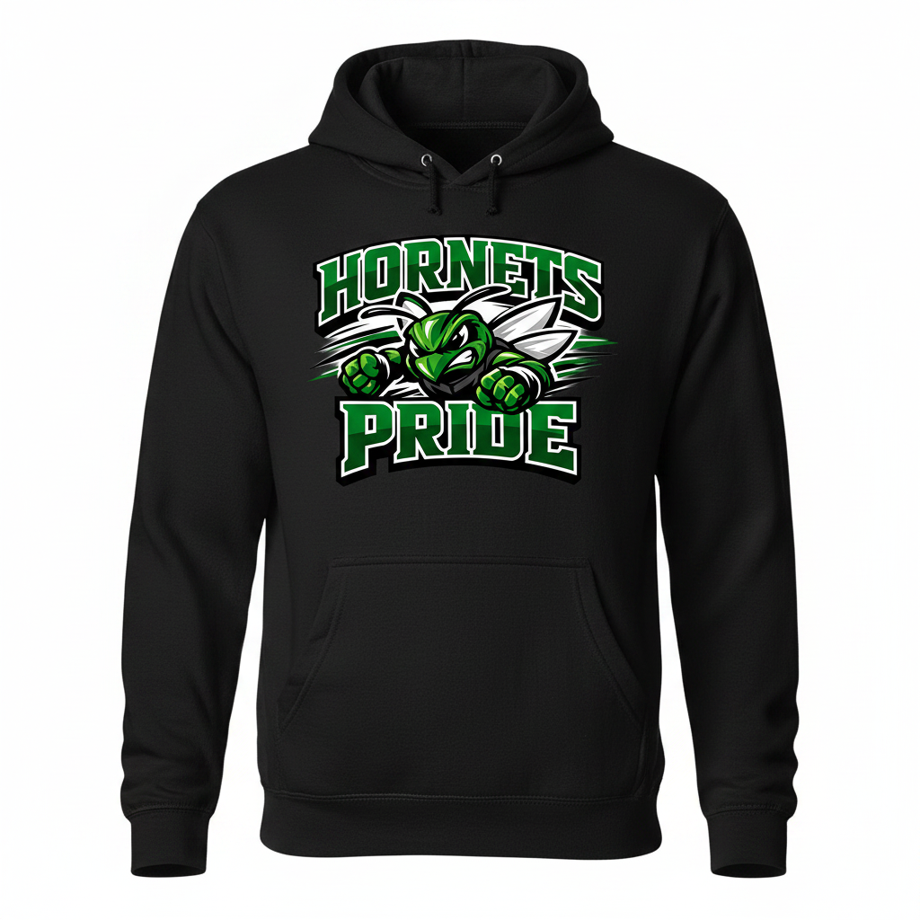 Hornets Pride Hoodie - Black