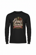Grace Changes Everything Long Sleeve - Black