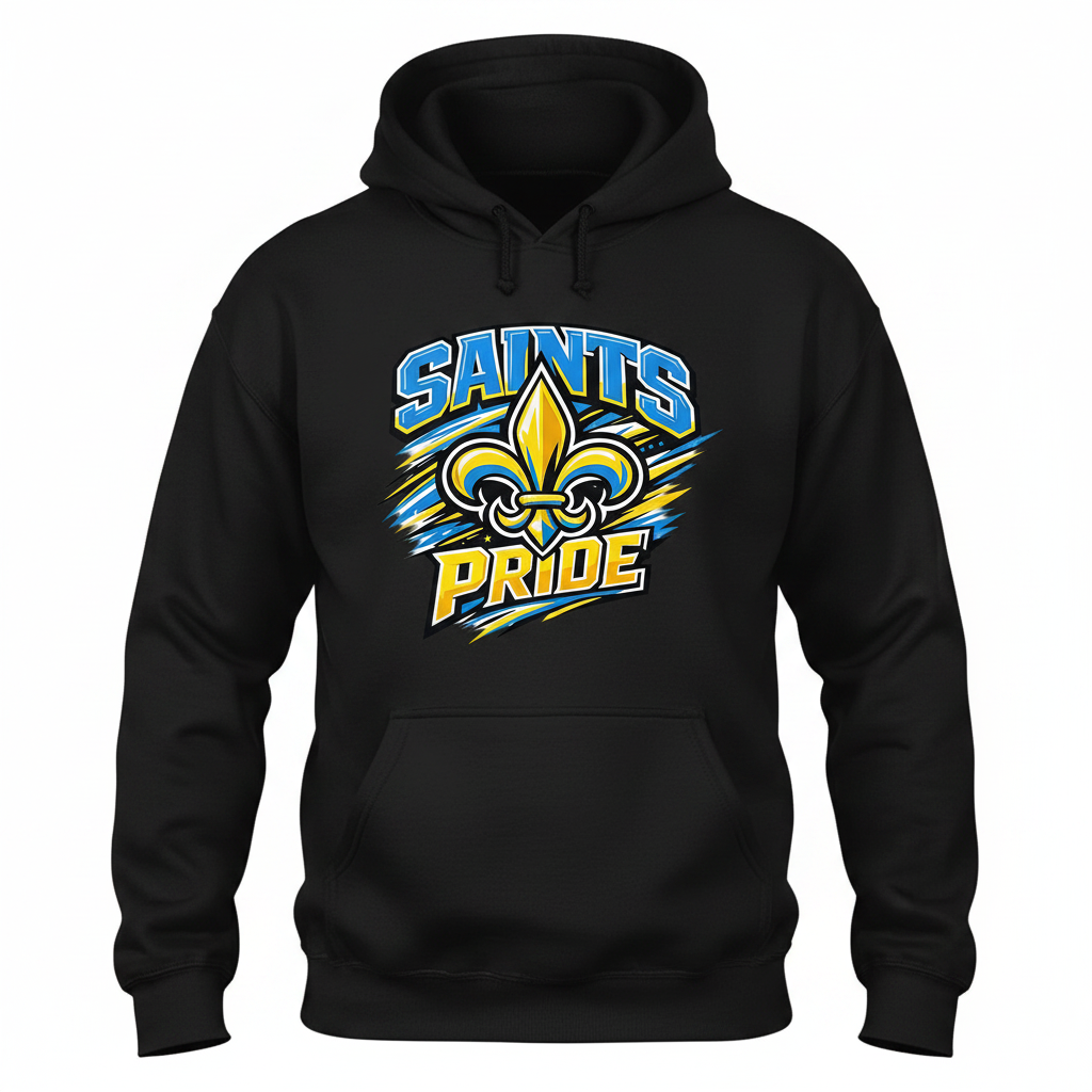 Saints Pride Hoodie - Black