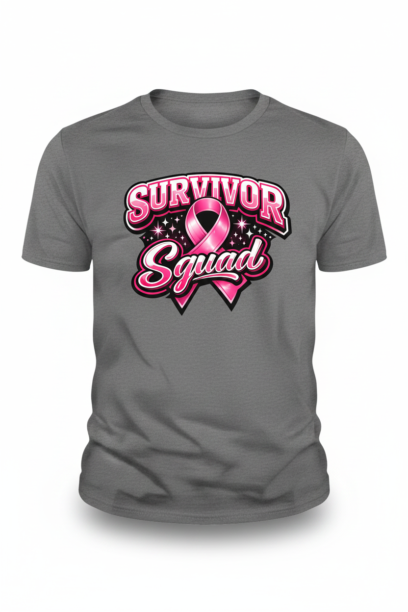 Gray - Survivor Squad T-Shirt