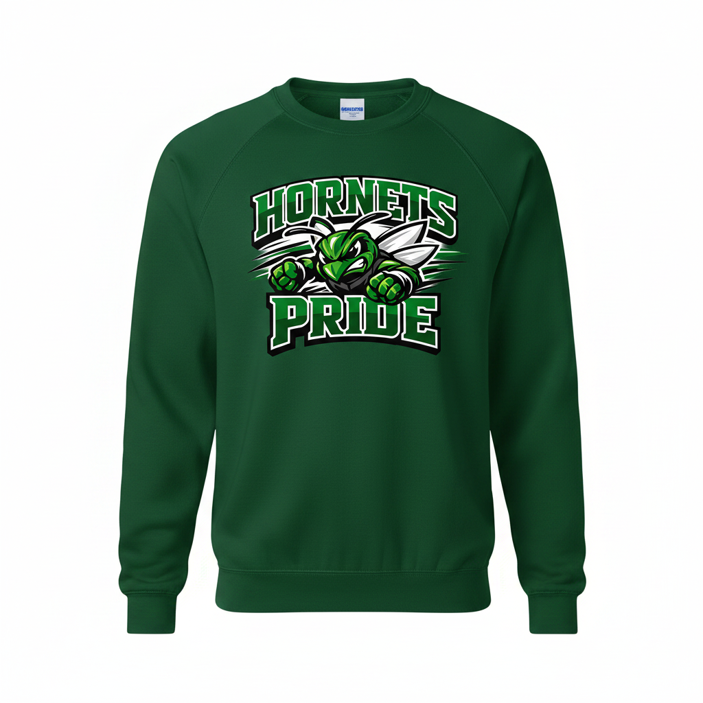 Hornets Pride Crewneck - Green