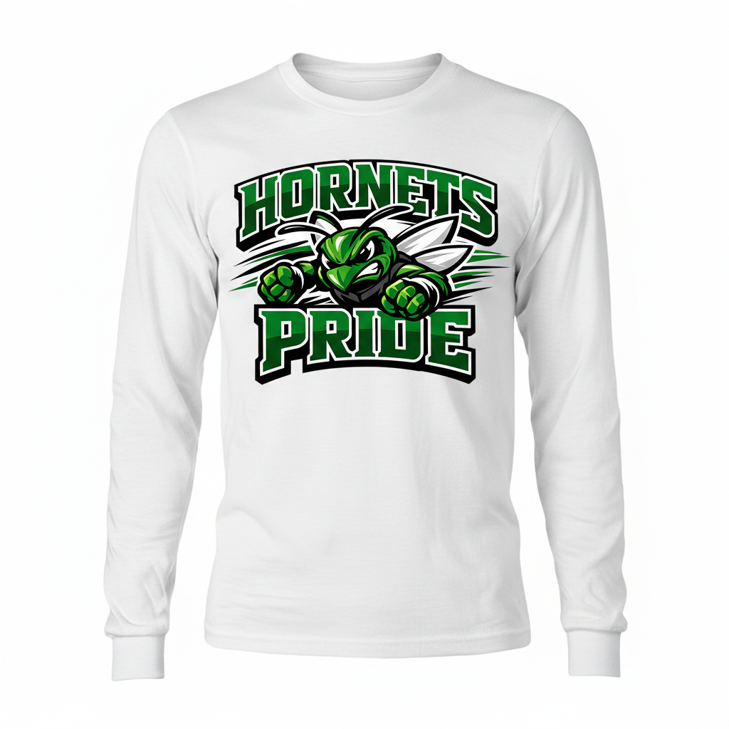 Hornets Pride Long Sleeve - White