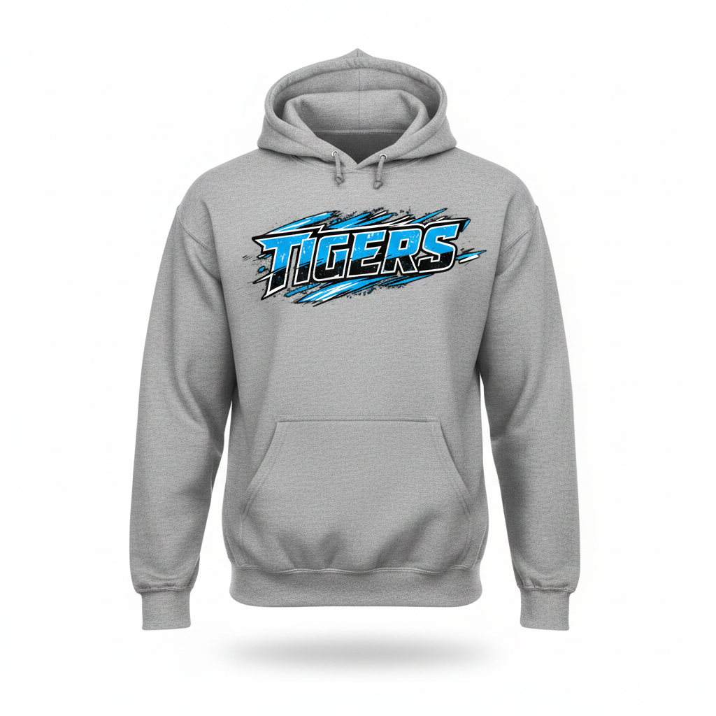 Tigers Hoodie - Gray