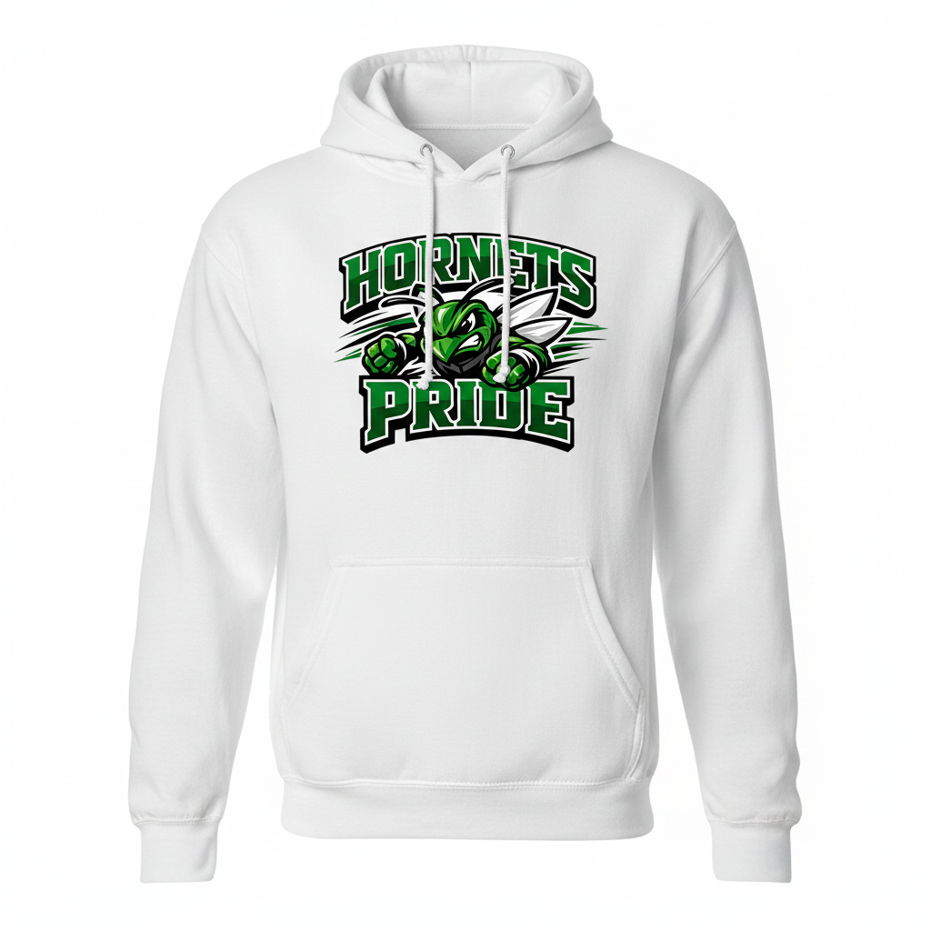 Hornets Pride Hoodie - White
