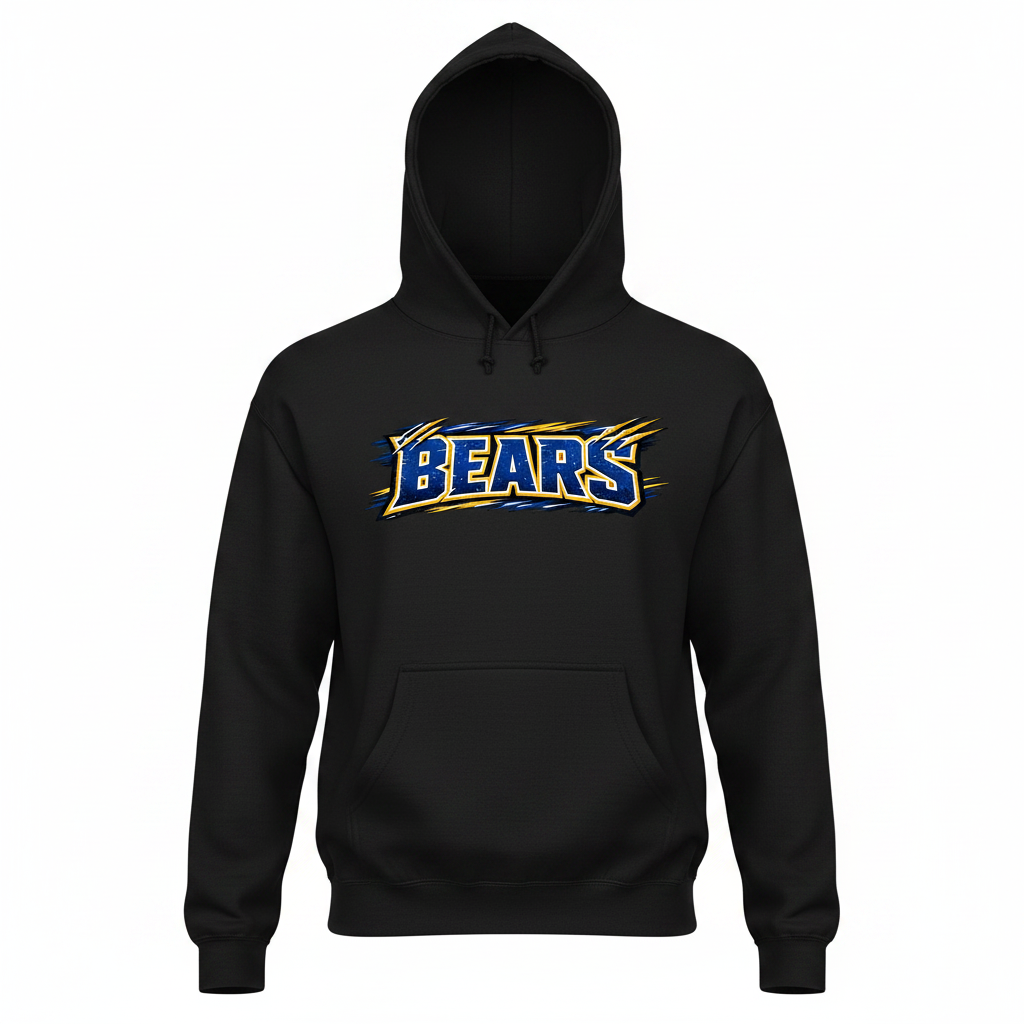 Bears Hoodie - Black
