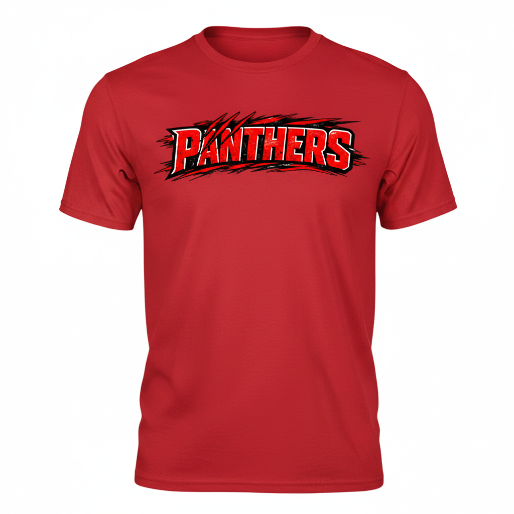 Panthers T-Shirt - Red