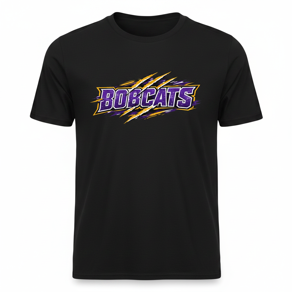 Bobcats T-Shirt - Black