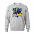 Keith Bears Custom Print Crewneck Sweatshirt - Gray