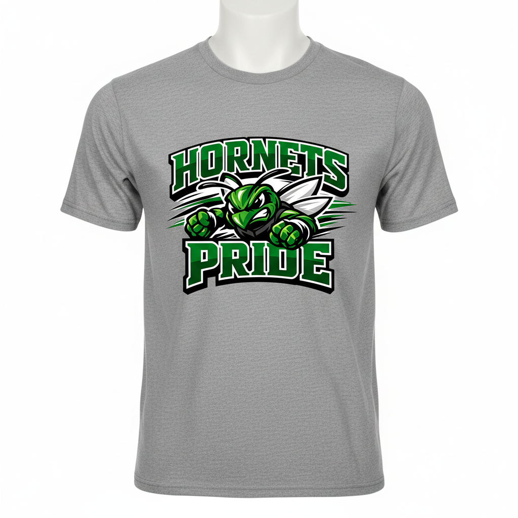 Hornets Pride T-Shirt - Gray