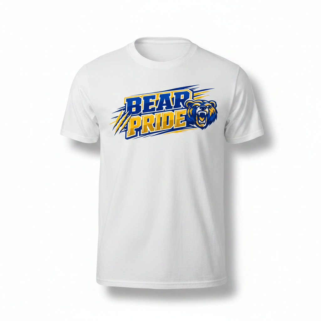 Bear Pride T-Shirt - White