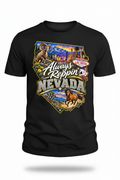 Always Reppin Nevada T-Shirt - Black