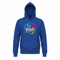 Custom Print Hoodie in Royal Blue with This & That Prints logo