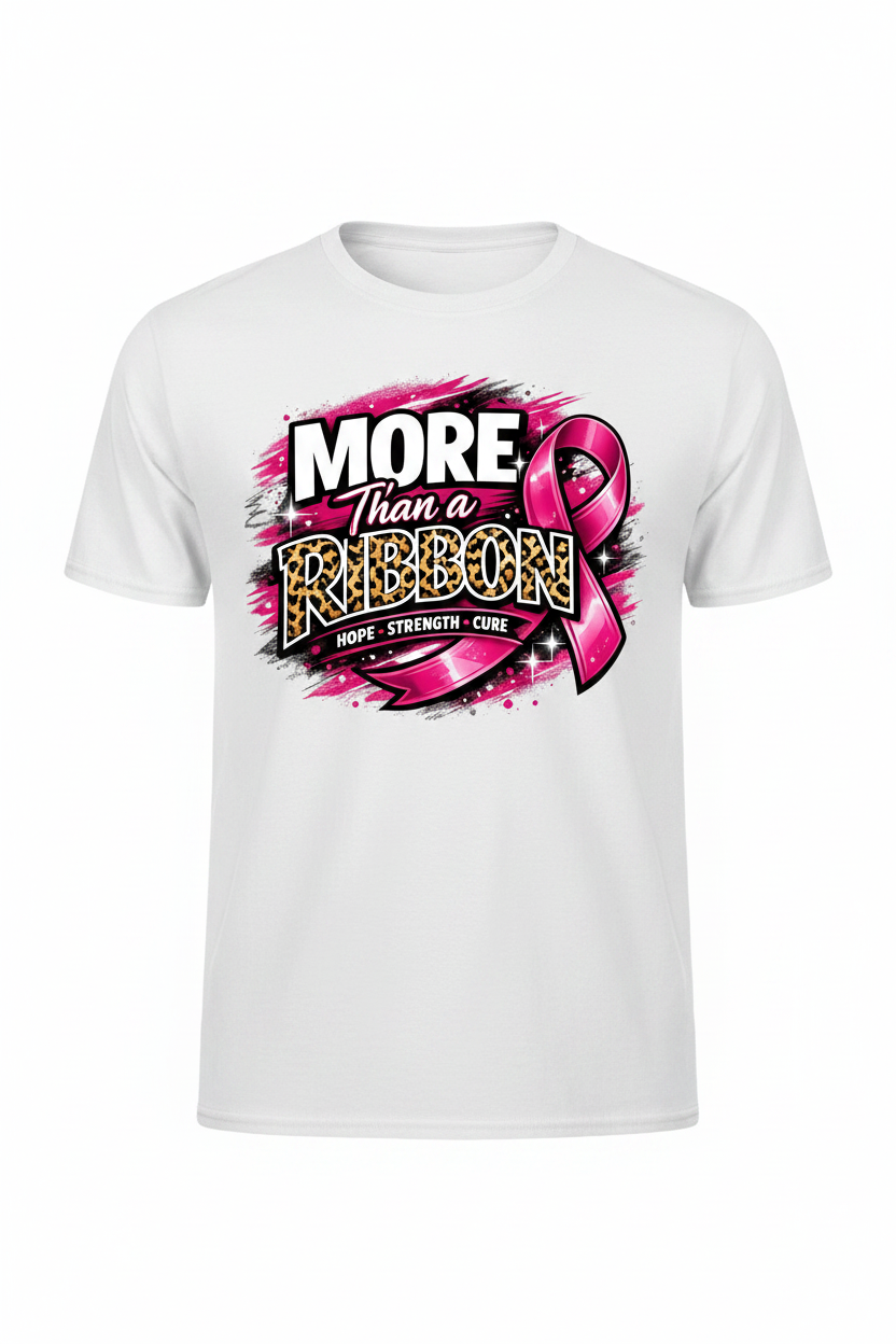 White - More Than A Ribbon T-Shirt