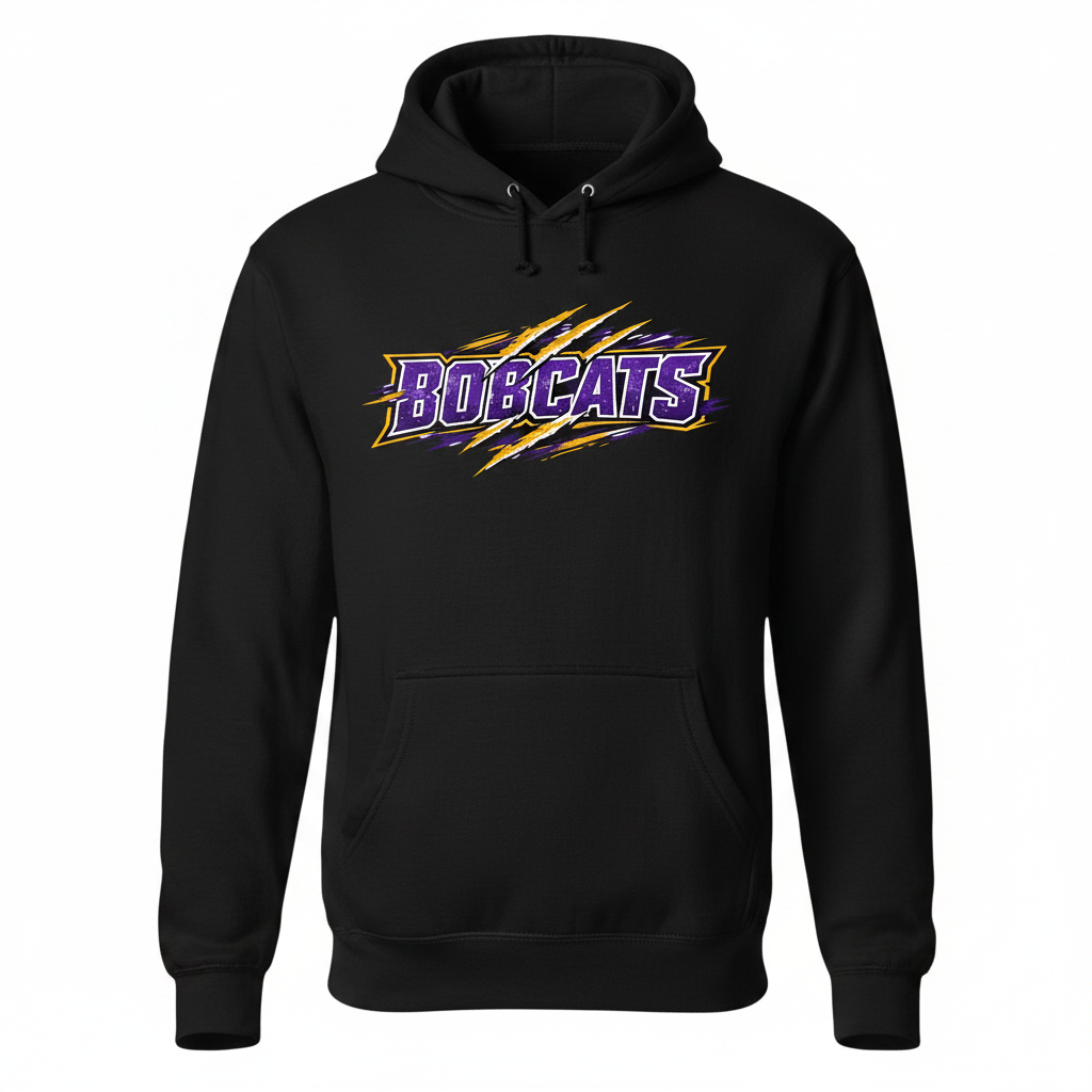 Bobcats Hoodie - Black