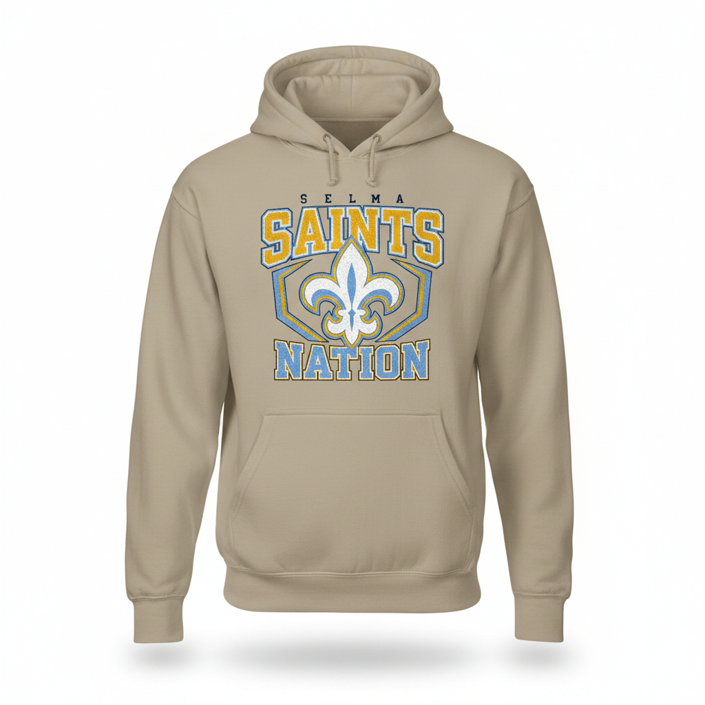 Selma Saints Nation Hoodie - Tan
