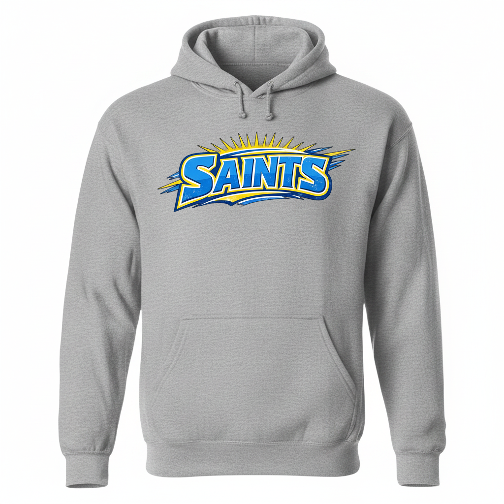 Saints Hoodie - Gray