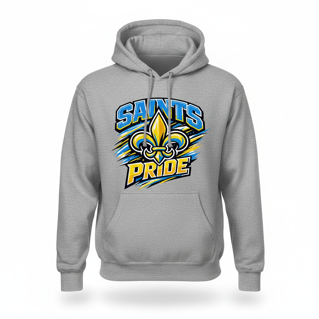 Saints Pride Hoodie - Gray