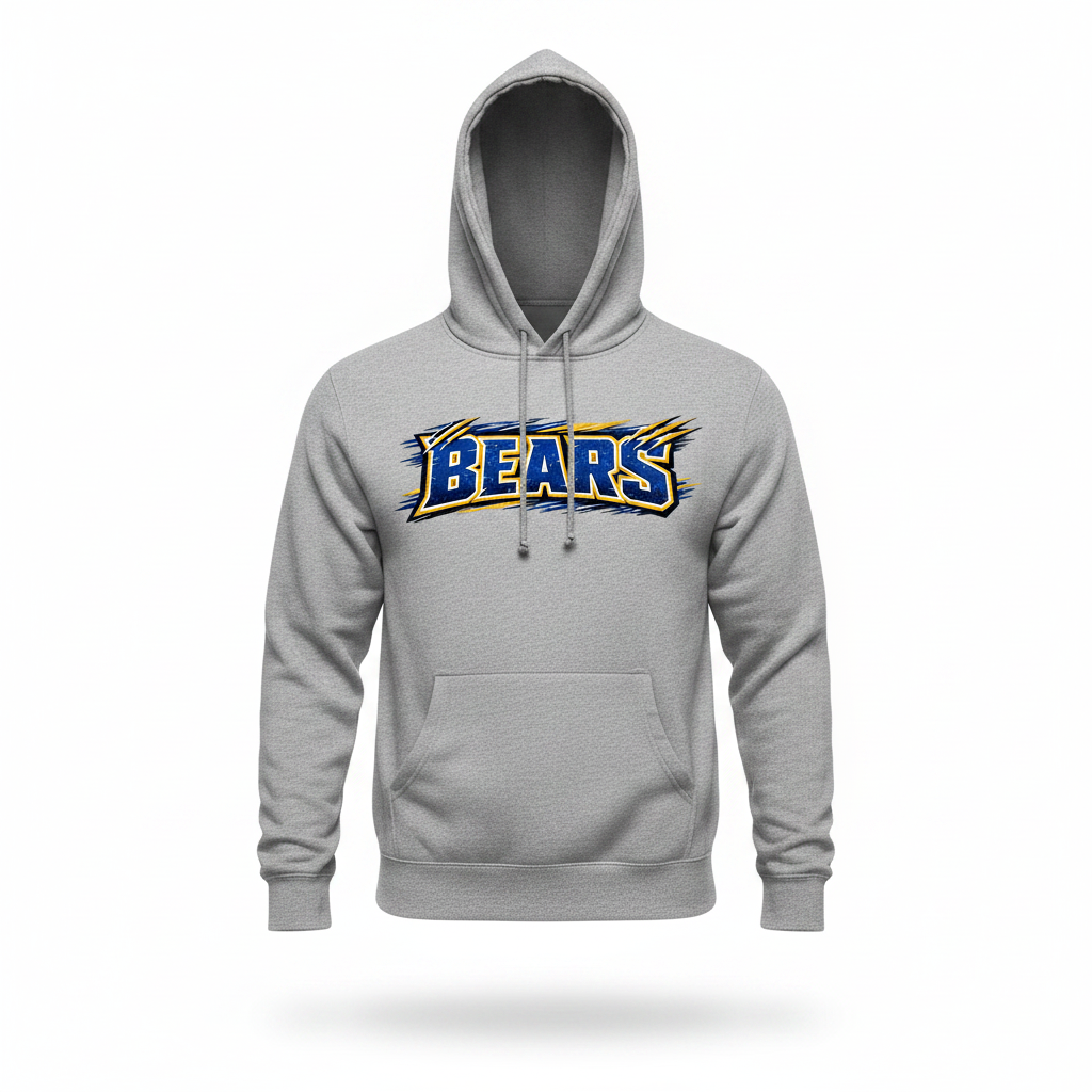 Bears Hoodie - Gray