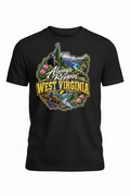 Always Reppin West Virginia T-Shirt - Black