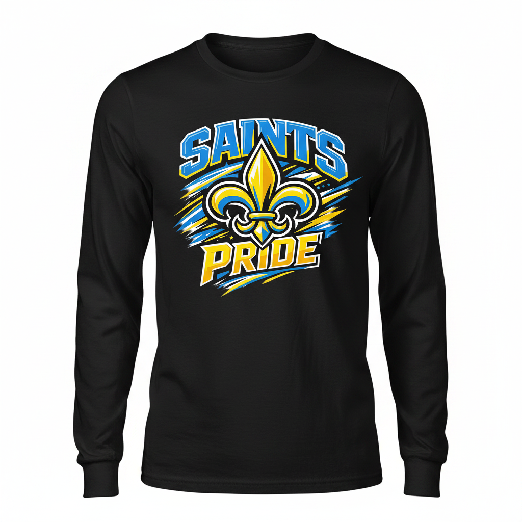 Saints Pride Long Sleeve - Black