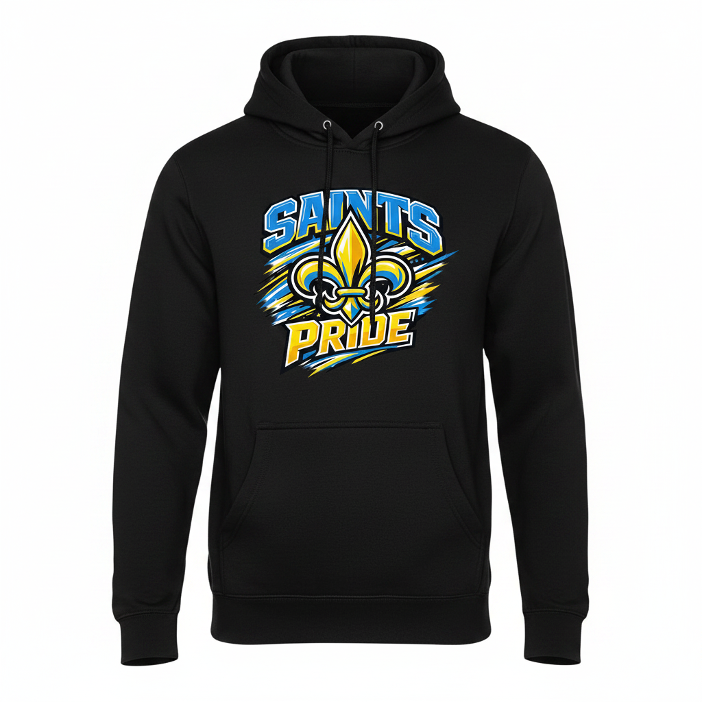 Saints Pride Hoodie - Black