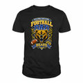 Football Dad T-Shirt - Black