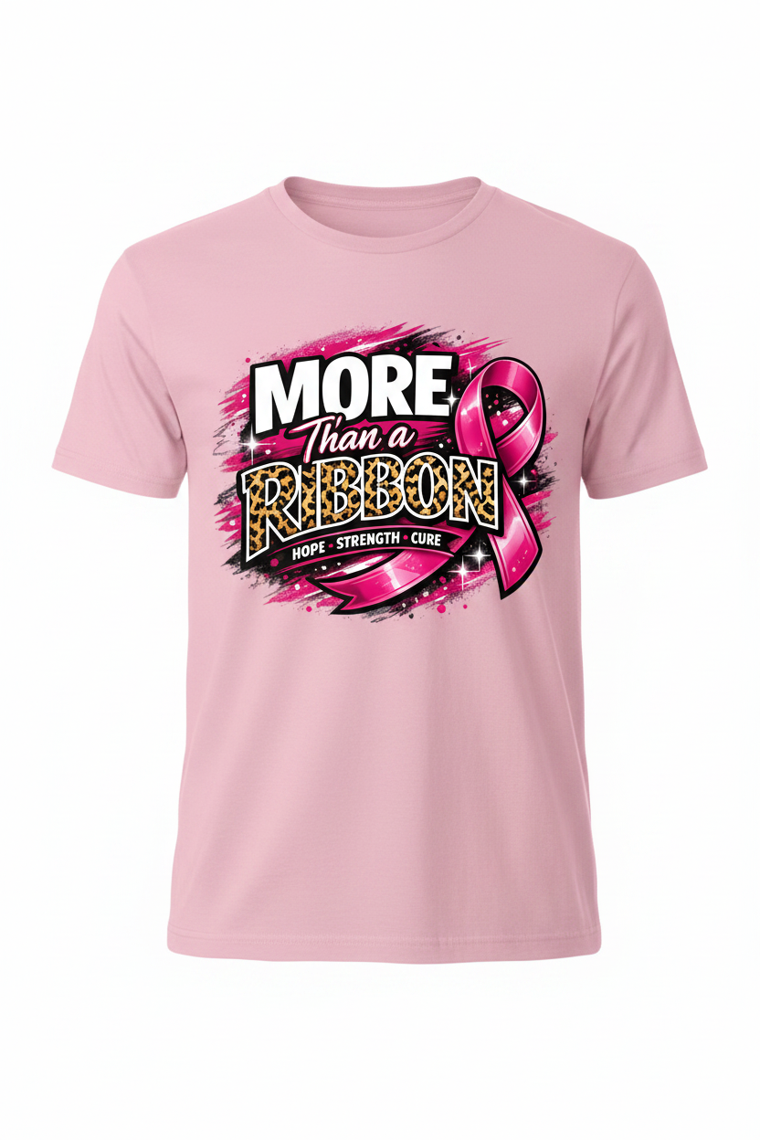 Light Pink - More Than A Ribbon T-Shirt