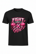Black - Fight Like A Girl T-Shirt