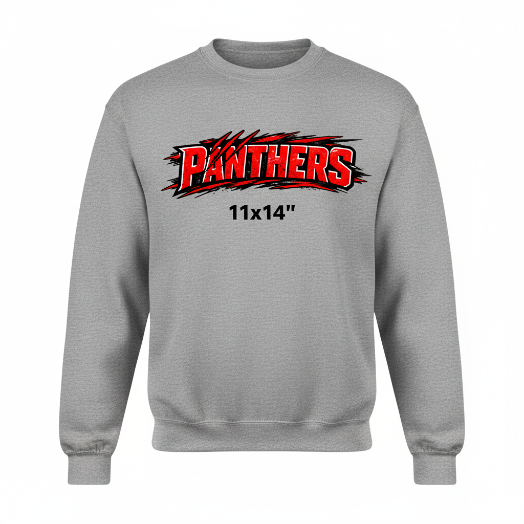 Panthers Crewneck - Gray