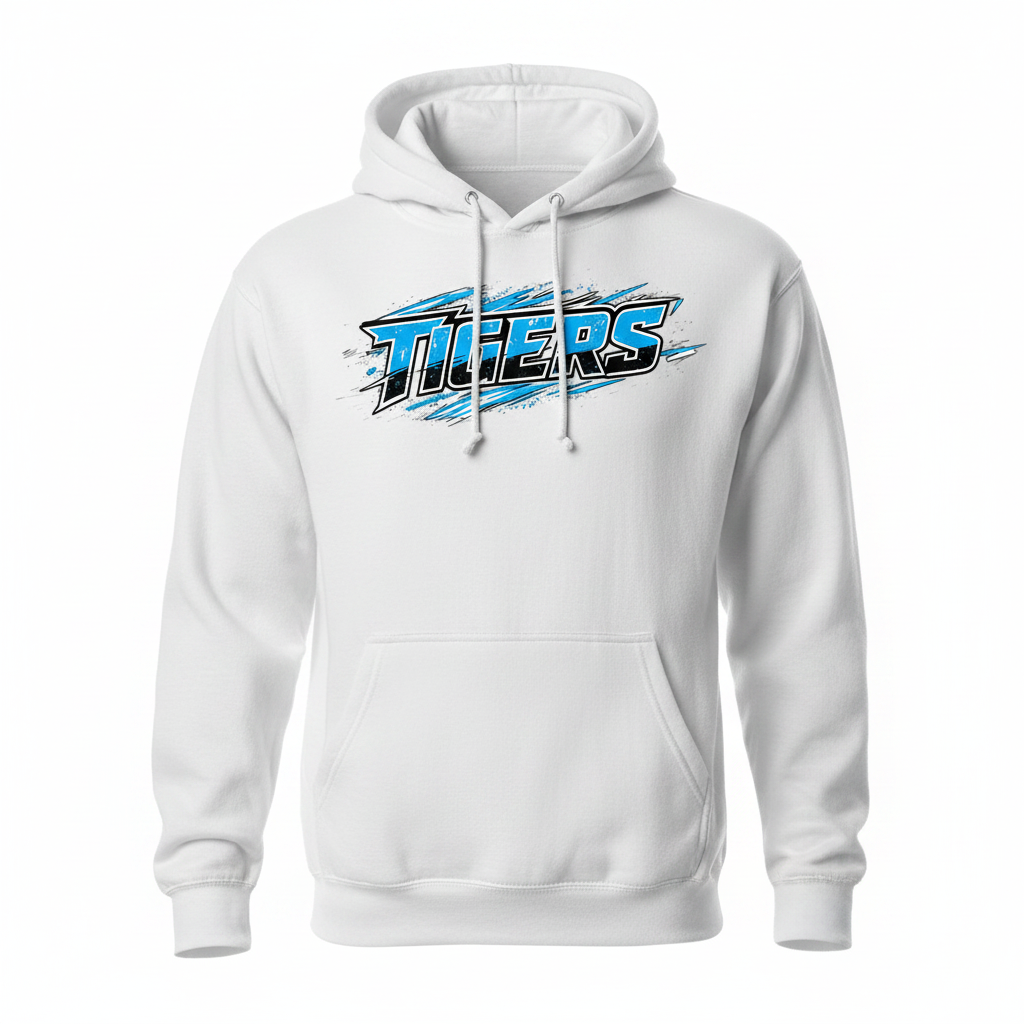 Tigers Hoodie - White