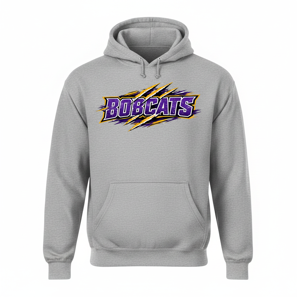 Bobcats Hoodie - Gray