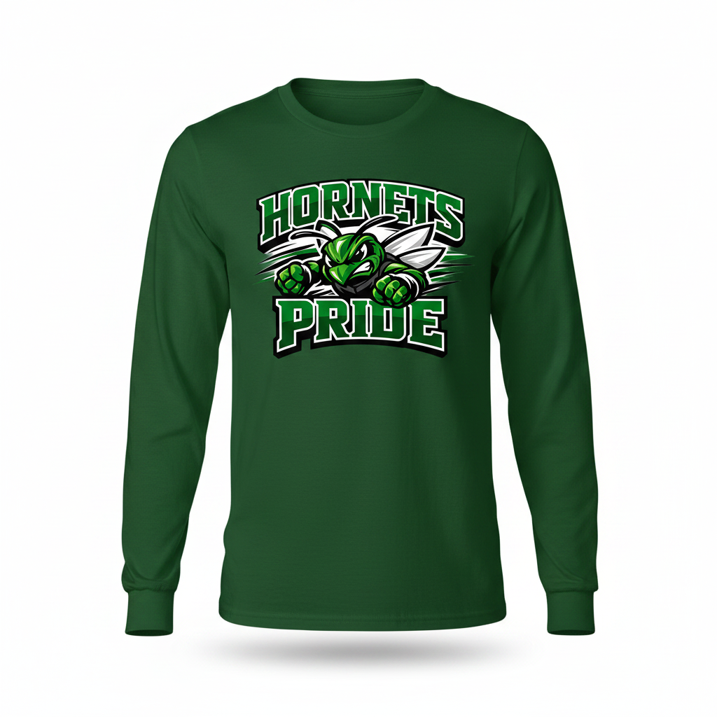 Hornets Pride Long Sleeve - Green