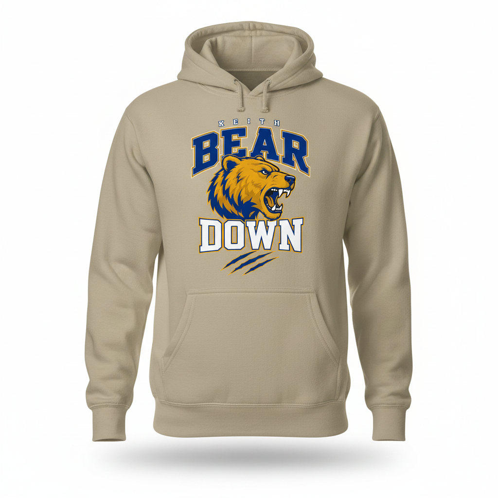 Bear Down Hoodie - Tan