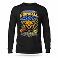 Football Mom Long Sleeve - Black