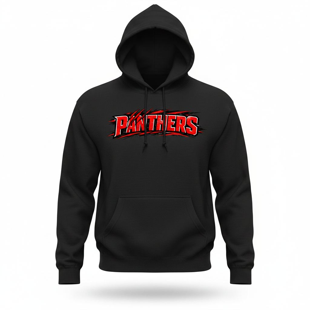 Panthers Hoodie - Black